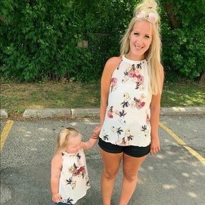 Mom and mini shirt set